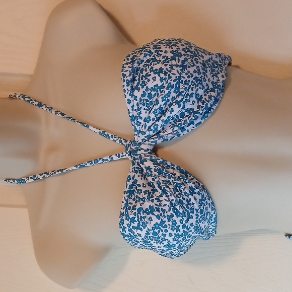 WDIRARA Women's 2 Piece Bandeau Floral Swimsuit Size Medium NWOT - Picture 4 of 7